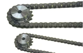 #100-2R OCM Oil Port Solid Bush Japanese Roller Chain for Long Life