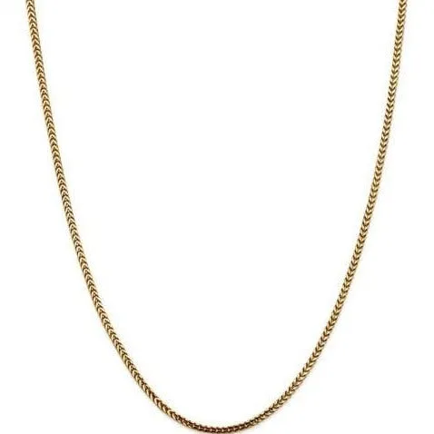 2.5mm Franco Chain Necklace