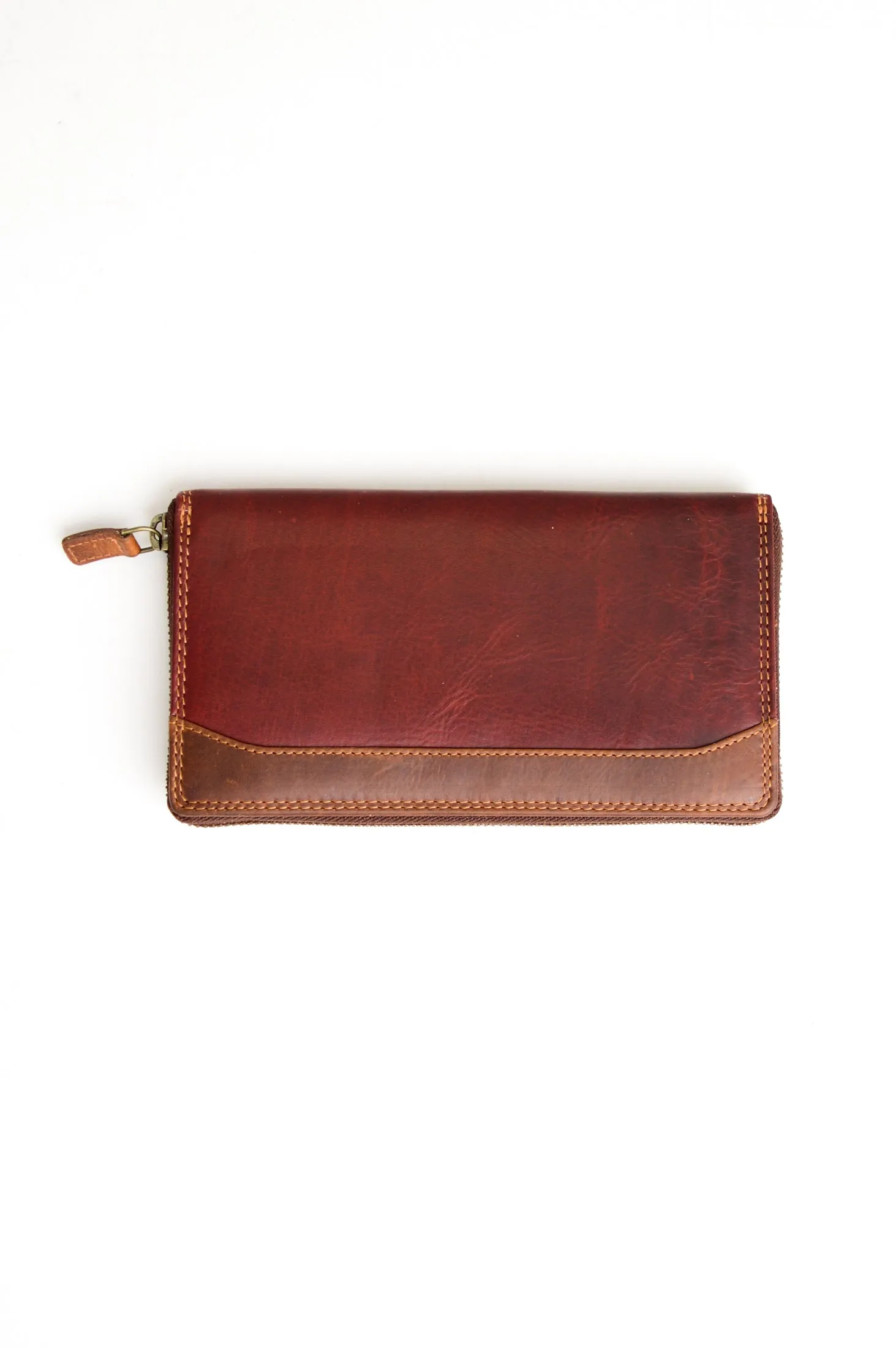 Adrian Klis 190 Single Zip Wallet, Buffalo Leather