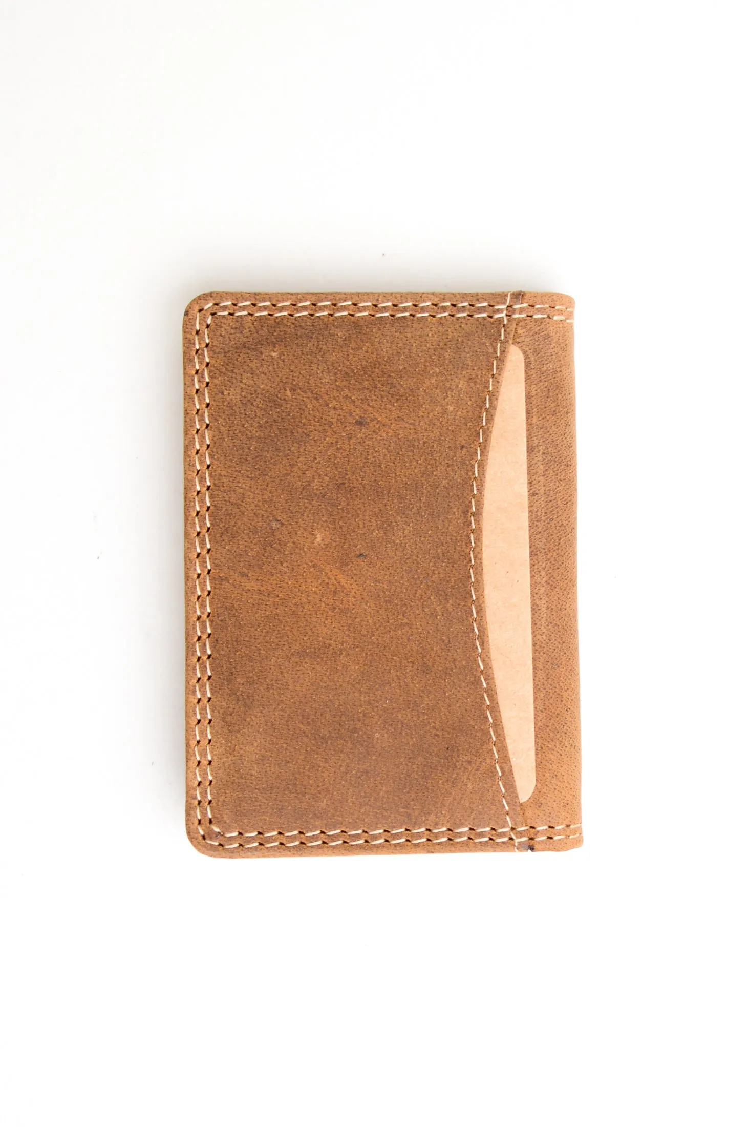 Adrian Klis 223 Business Card Holder, Buffalo Leather