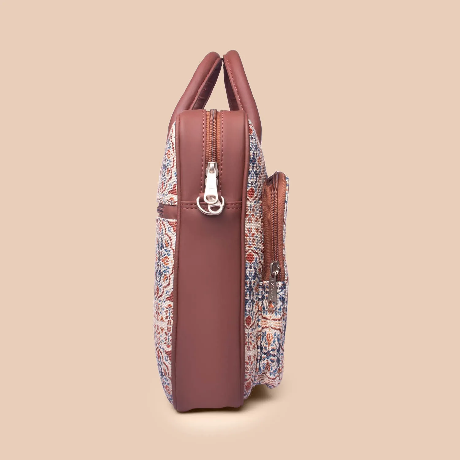 Agra Floral Unisex Laptop Bag