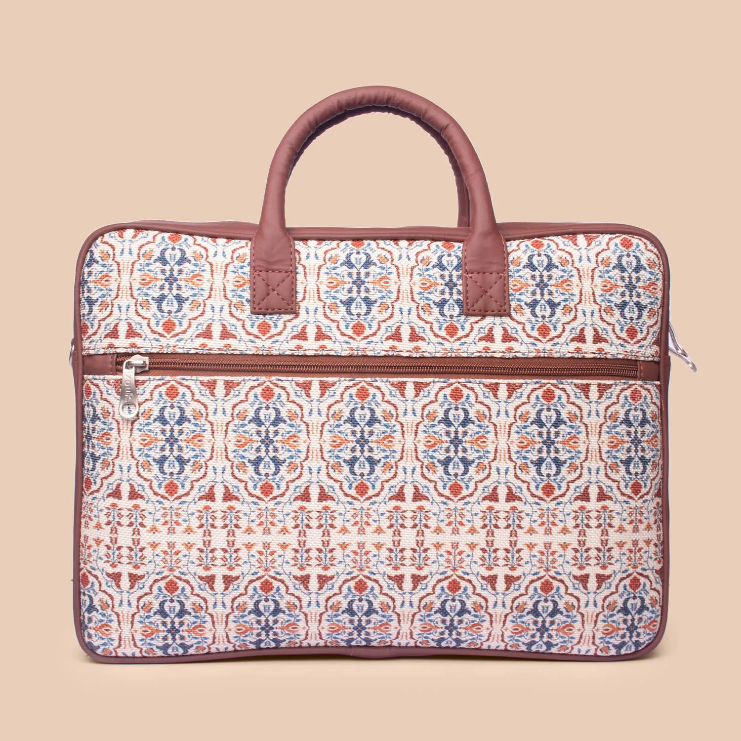 Agra Floral Unisex Laptop Bag