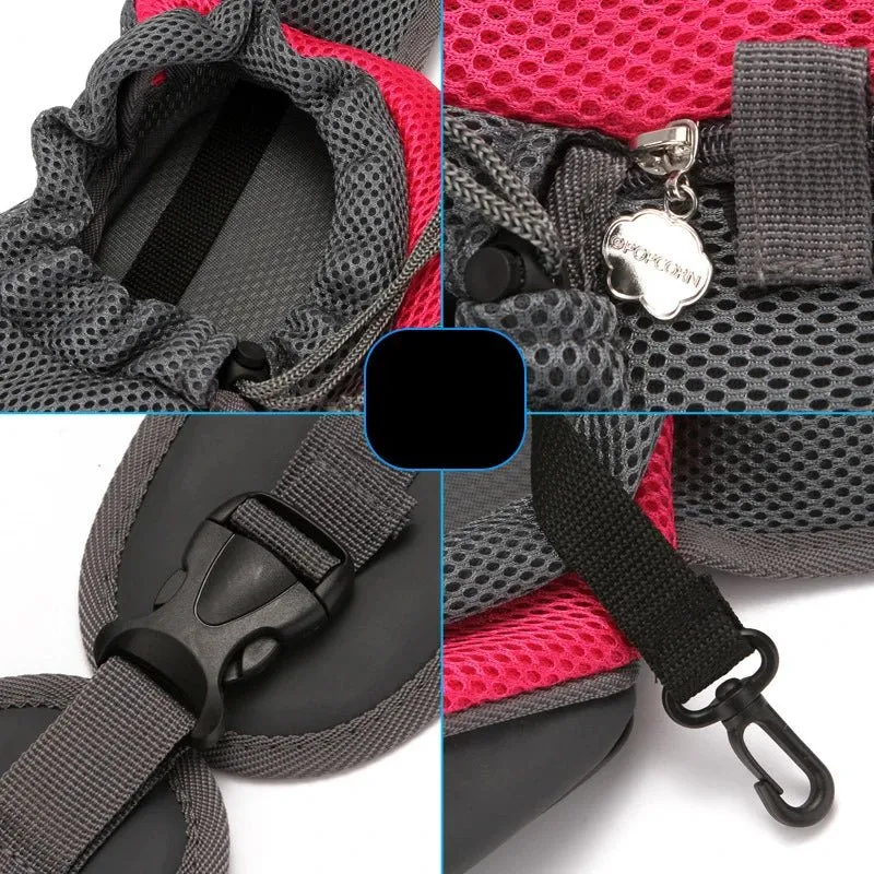 Anniepaw Outdoor Mesh Oxford Pet Puppy Carrier Comfort Shoulder Bag