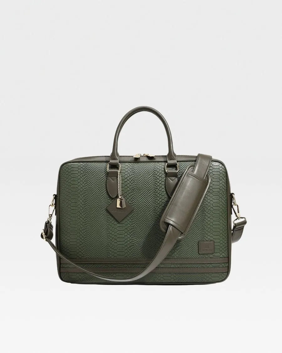 Apollo 1 Laptop Bag in Olive