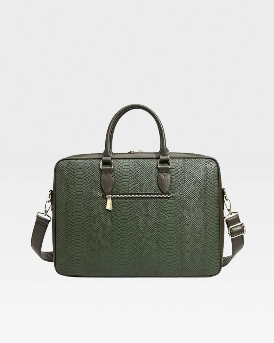 Apollo 1 Laptop Bag in Olive