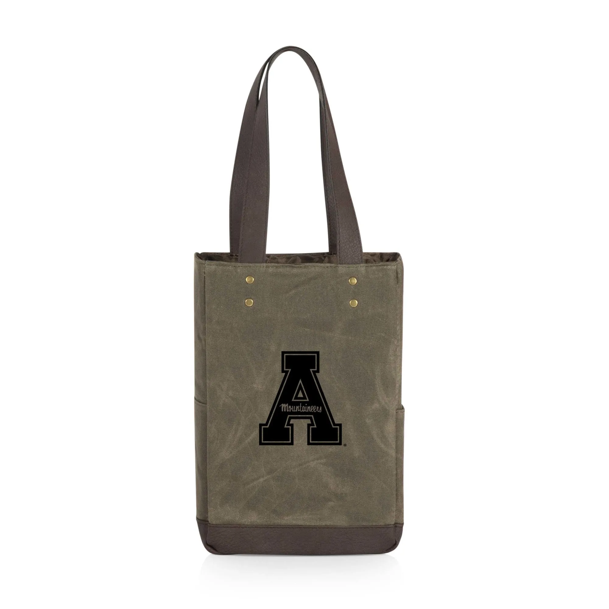 App State Mountaineers - 2 Bottle Insulated Wine Cooler Bag