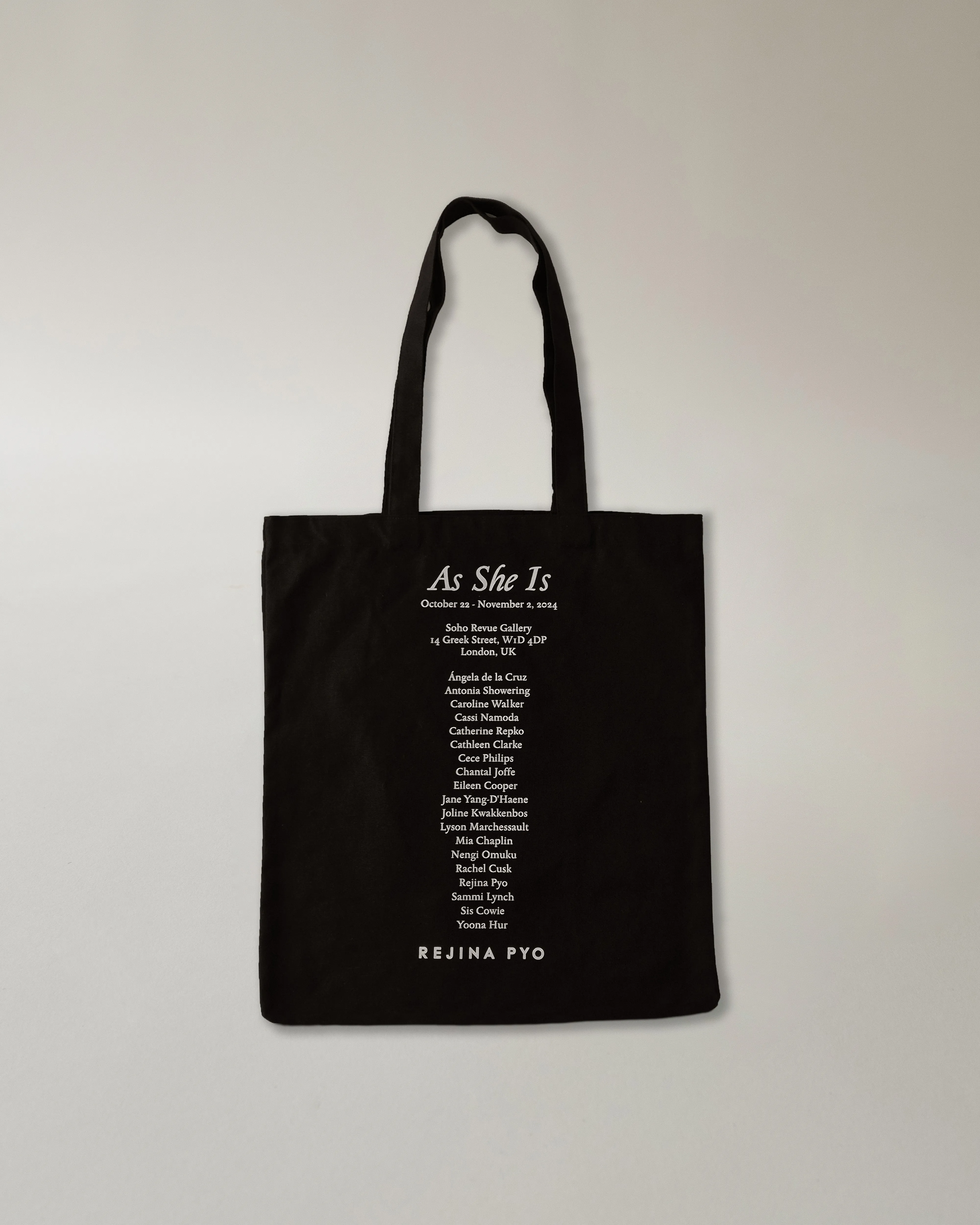 As She Is Tote Bag