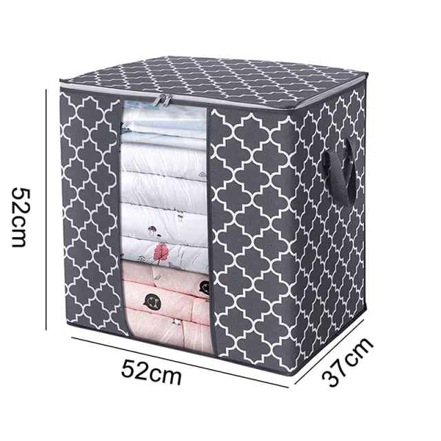 Ashore Shop Clothing Organizer Container for Garments or Blankets