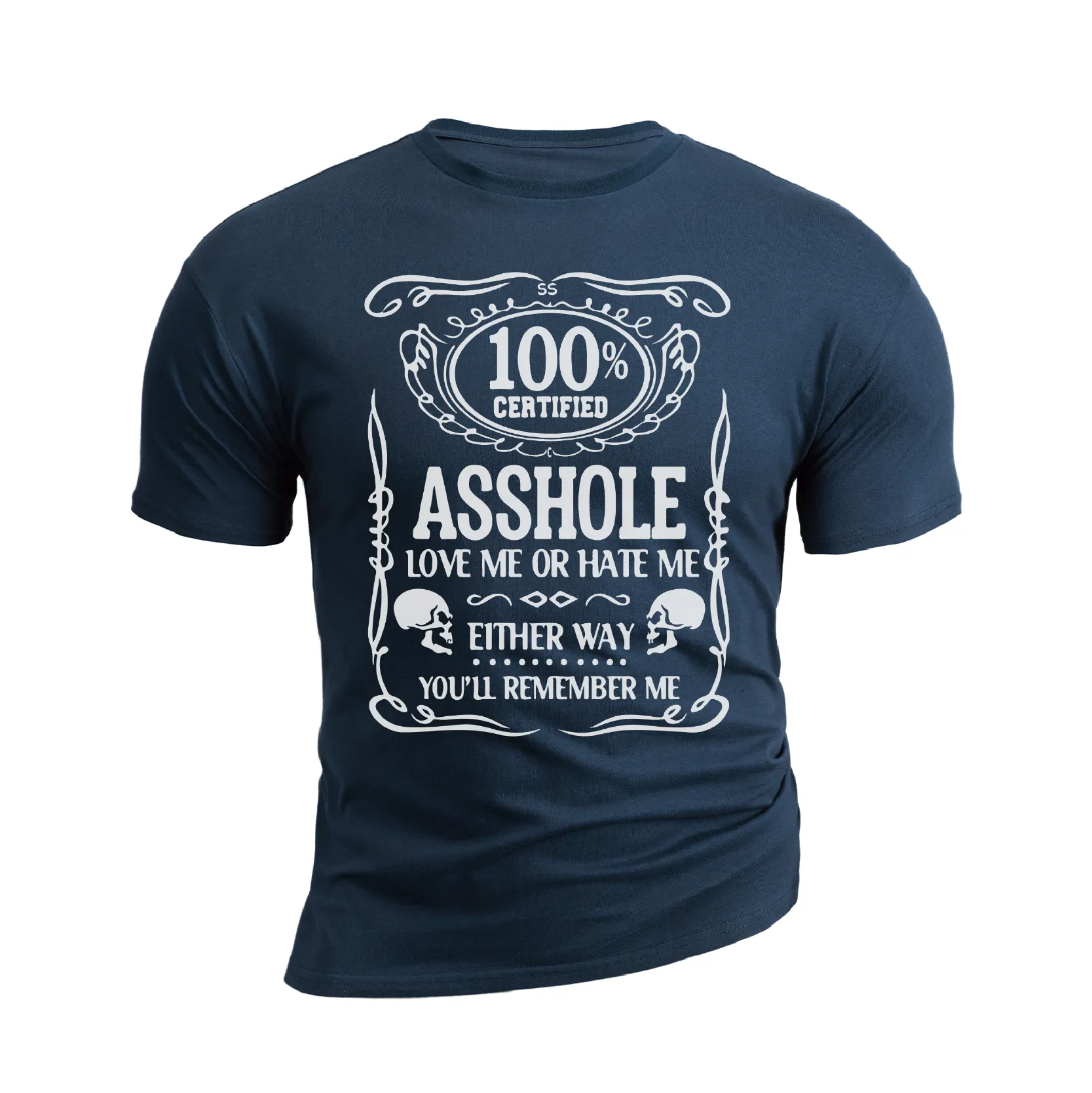 ASSHOLE 100% COTTON GRAPHIC TEE