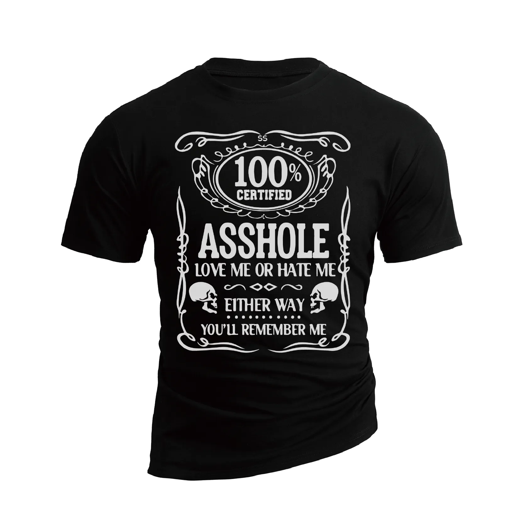 ASSHOLE 100% COTTON GRAPHIC TEE