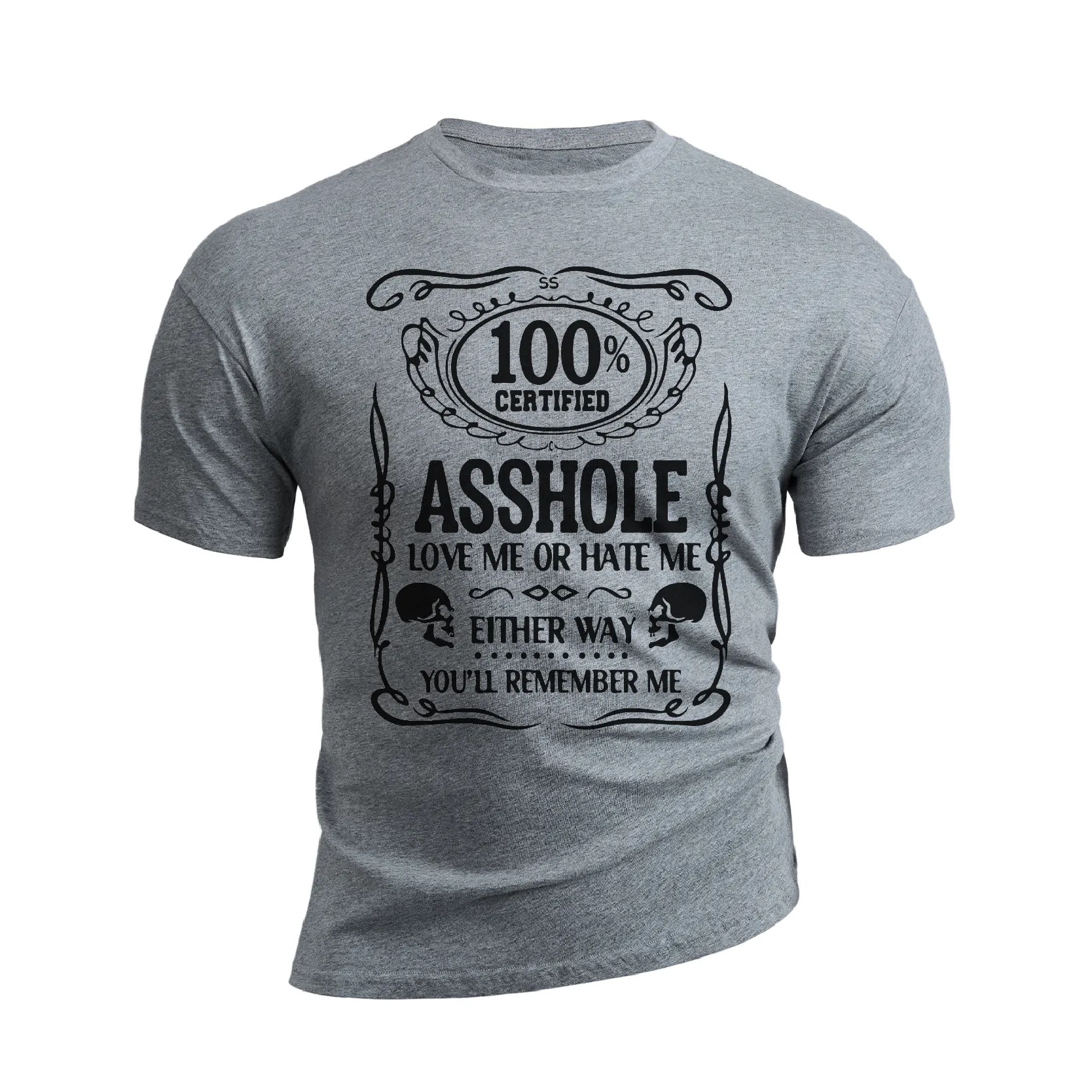 ASSHOLE 100% COTTON GRAPHIC TEE