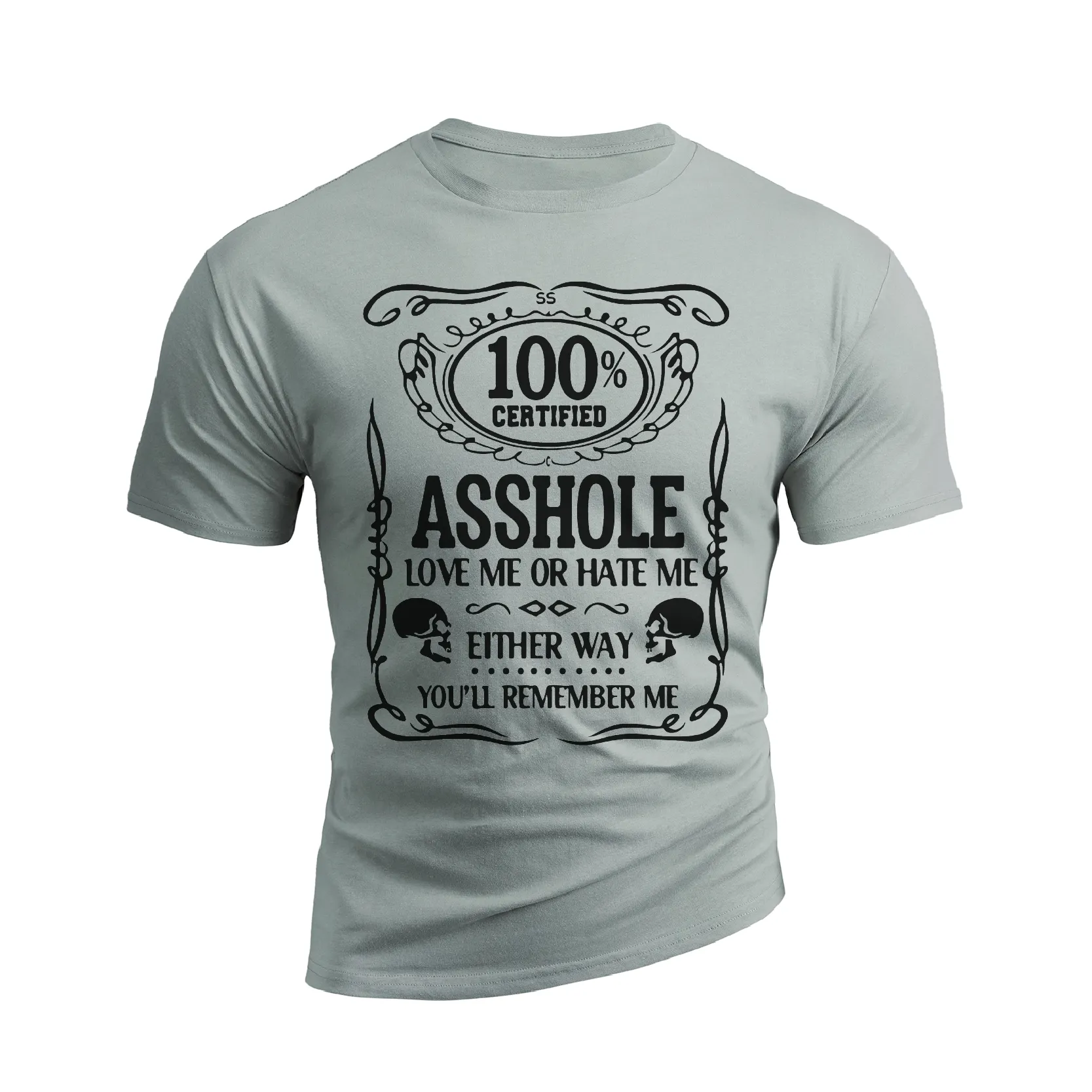 ASSHOLE 100% COTTON GRAPHIC TEE