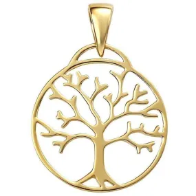 Beginnings Tree of Life Pendant - Gold