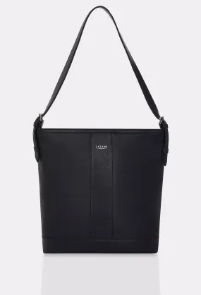 Black Leather Tote Bag Montana