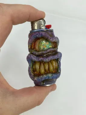 Blue Opal Monster: Lighter Sleeve