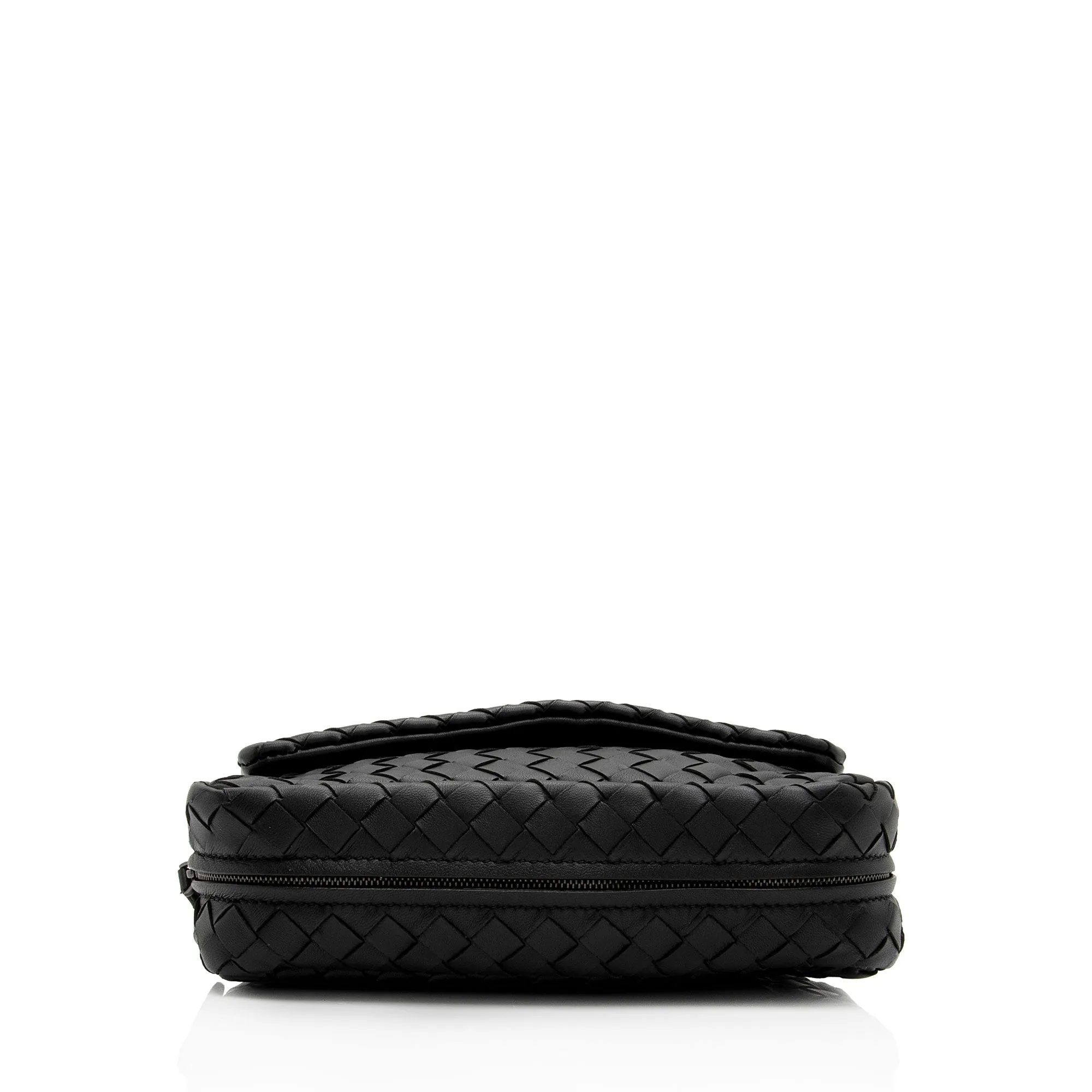 Bottega Veneta Intrecciato Nappa Olimpia Mini Chain Bag (SHF-5RIEaO)