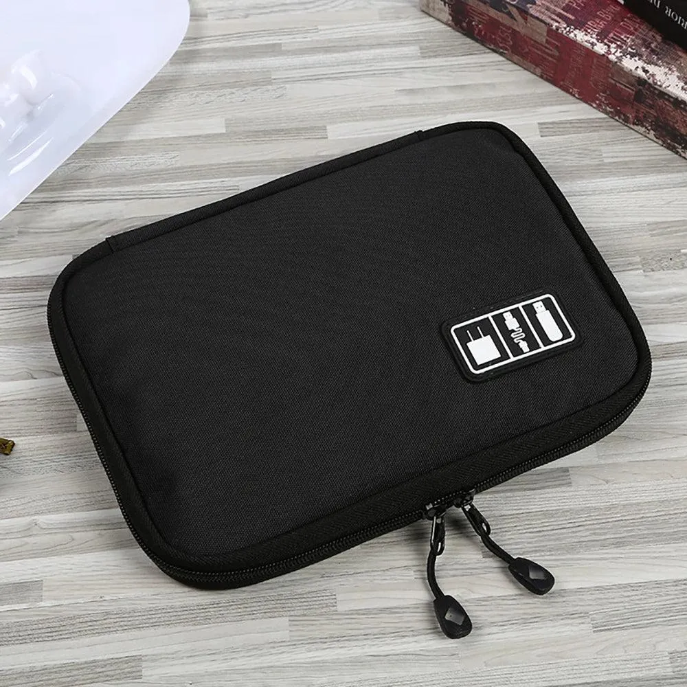 Cable Organizer Storage Bags System Kit Case for USB Data Cable Earphone Wire Pen Power Bank Portable Gadget Devices Travel Bags