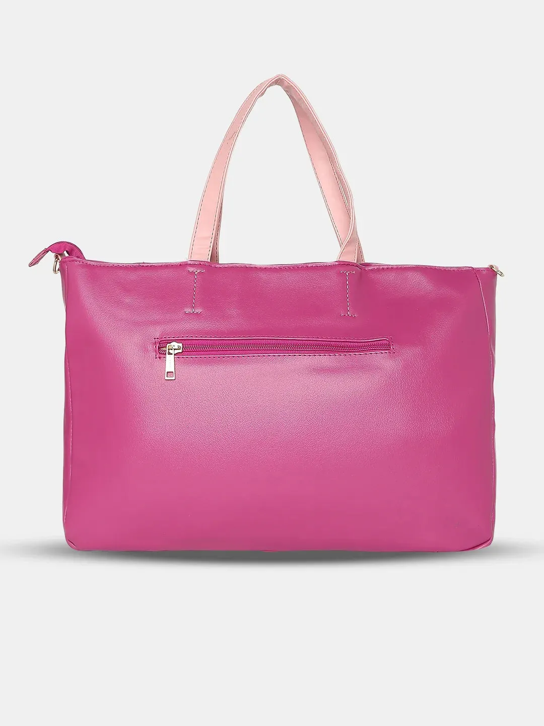 Caprese Ollie Laptop Satchel Large Fuchsia