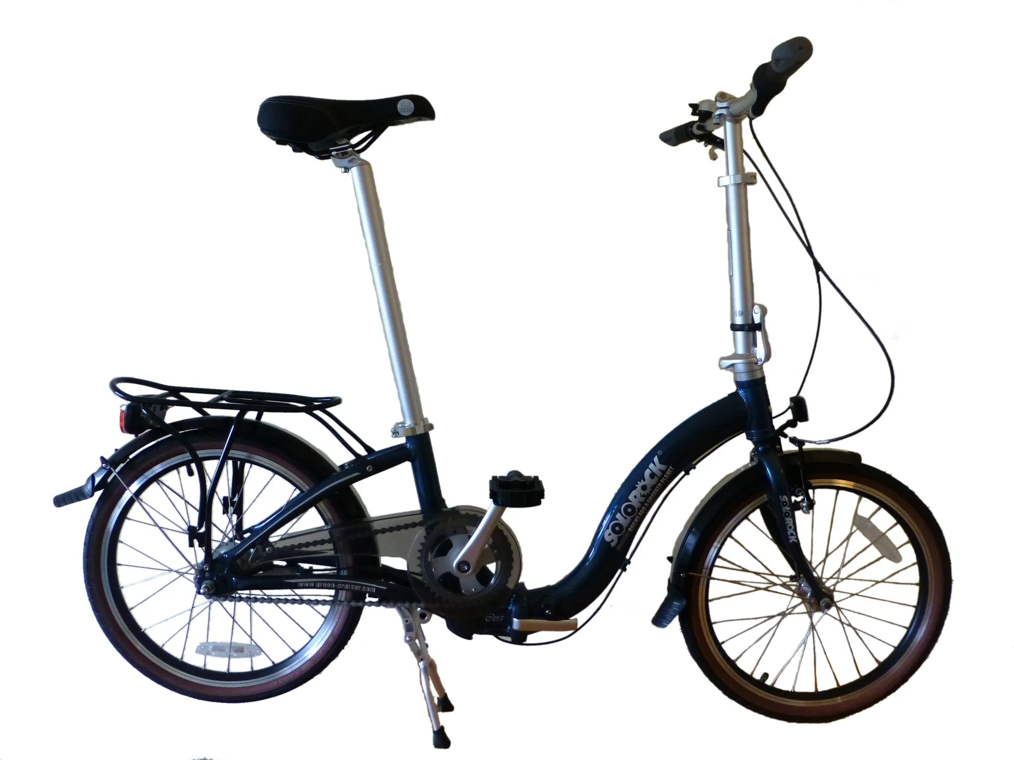 Cesy - SOLOROCK 20" 3 Speed IHG Aluminum Folding Bike