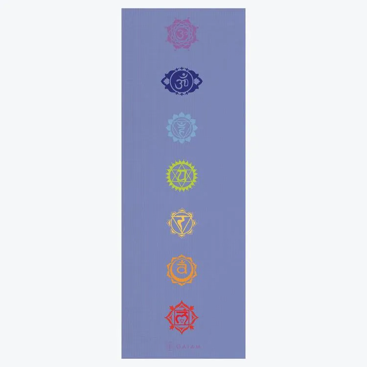 Chakra Print Yoga Mat (4mm)