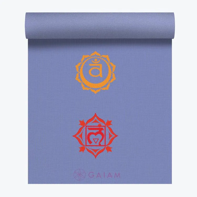 Chakra Print Yoga Mat (4mm)