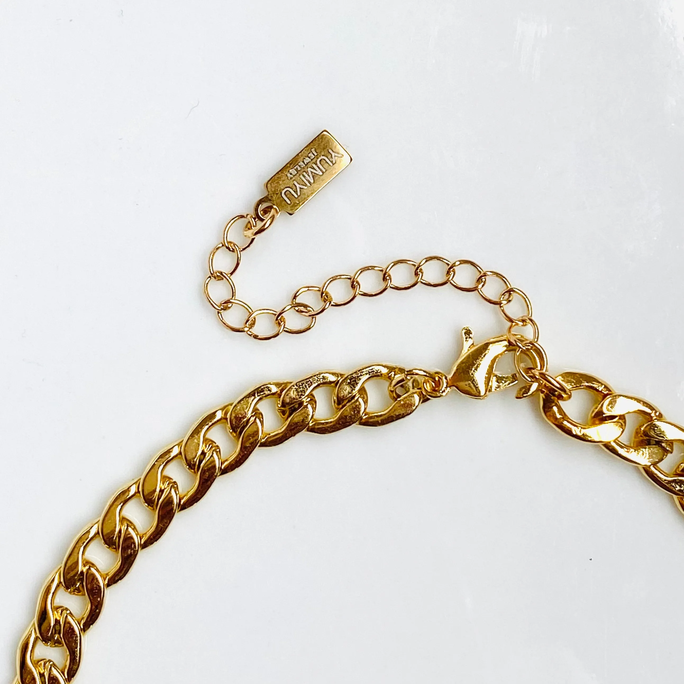 Chunky Cuban Chain Anklet - Gold Filled