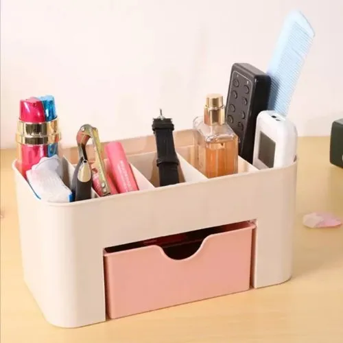 Cosmetic and jewelry storage box, Pink Color