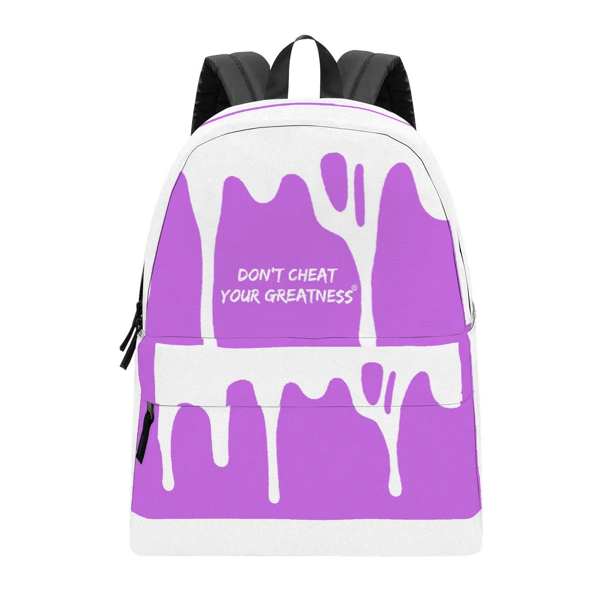 DCYG DRIP White & Pink  Cotton Backpack