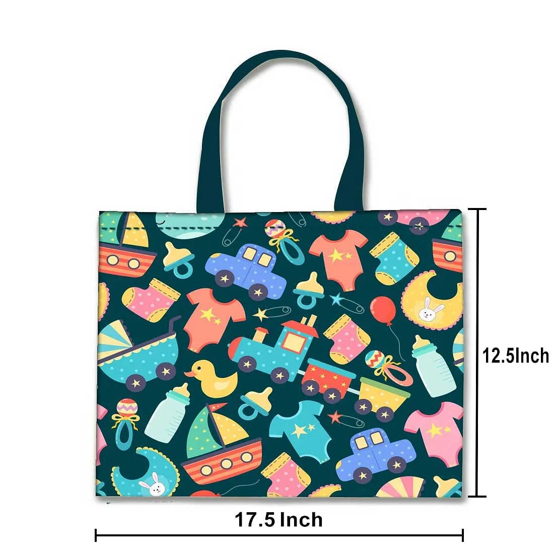 Designer Tote Bag With Zip Beach Gym Travel Bags -  Cute Toys