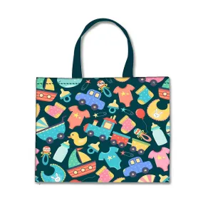 Designer Tote Bag With Zip Beach Gym Travel Bags -  Cute Toys