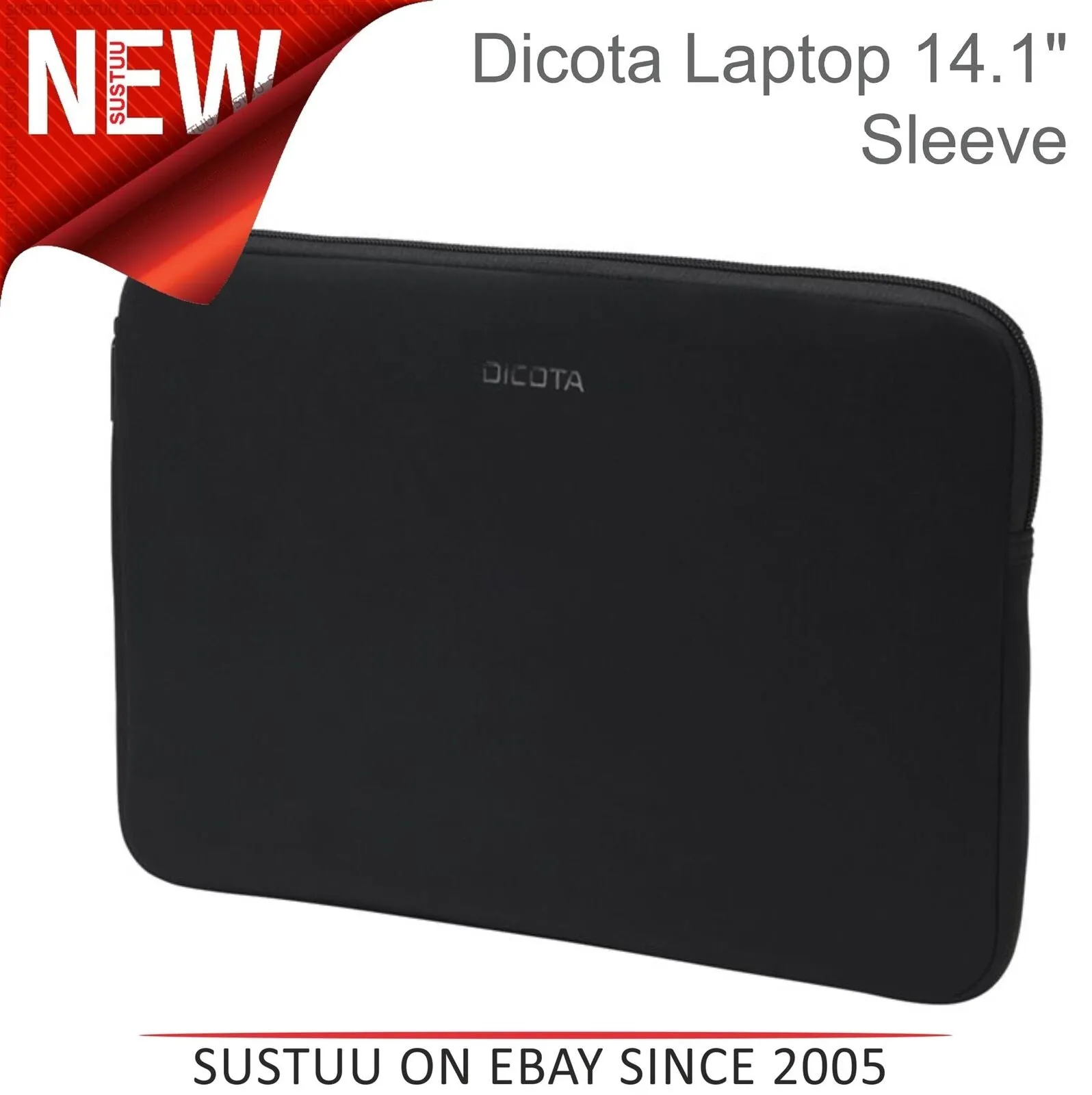 Dicota Perfectskin Laptop Sleeve 14.1" Black. The Slipcase/Skin Protects Your Notebook Perfectly From Scratches And Smal