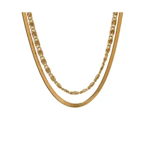 Didi Double Chain Necklace