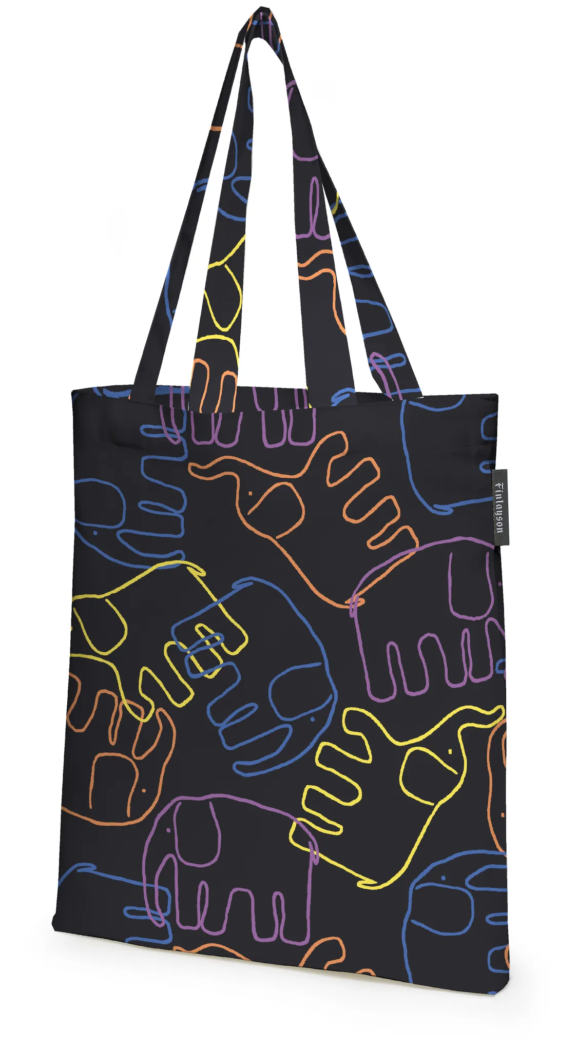 Elefantti villi Tote Bag