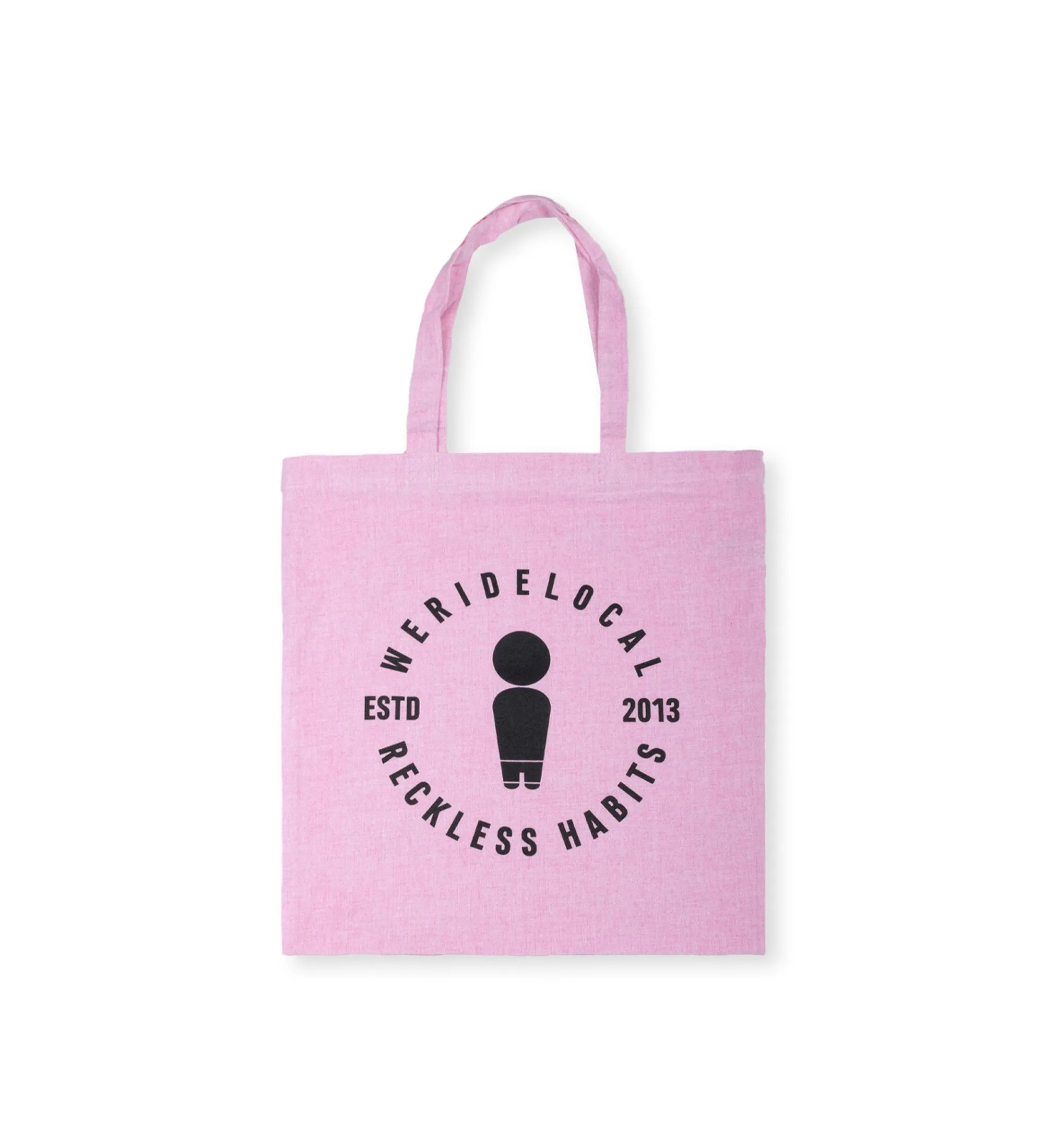 Emblem Tote Bag Pink