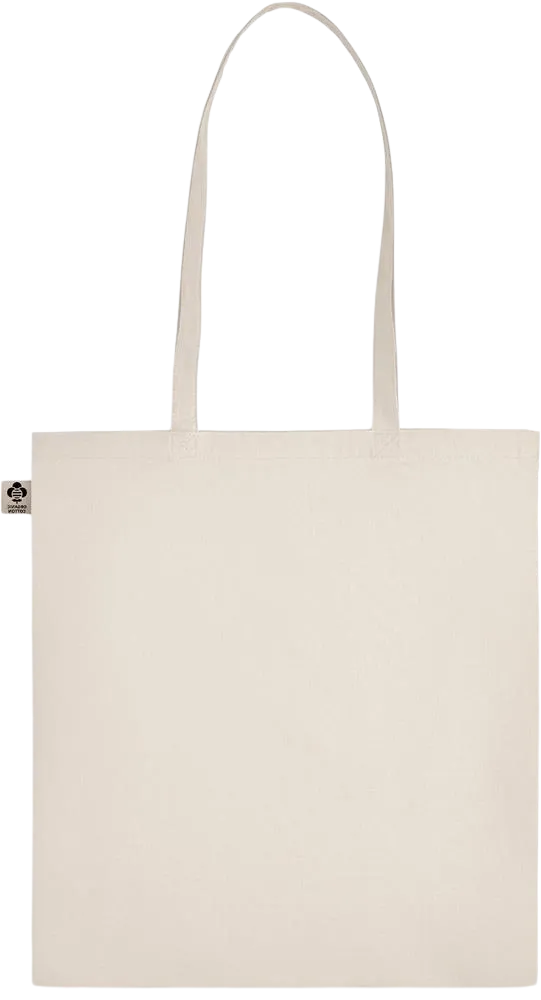 Flower Love is Love Design - Essential ecru organic cotton tote bag