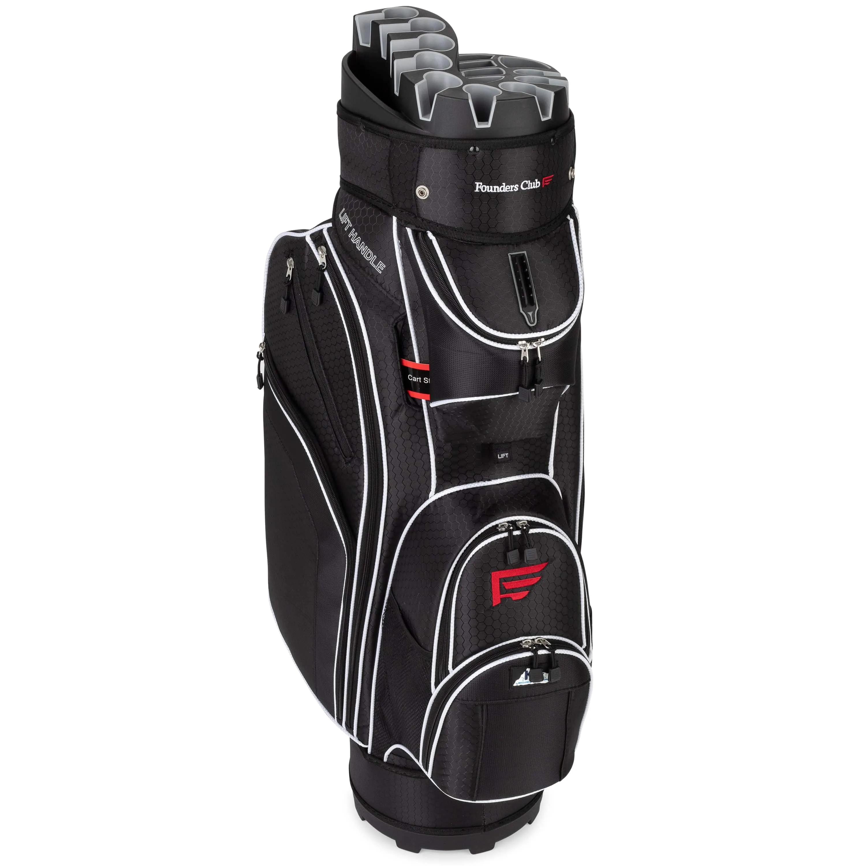 Founders Club RTP7 Men's Golf Club Set with 14 Way Organizer Golf Bag Right Hand