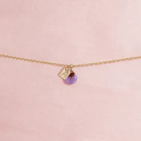 Galore Personalized Bracelet Part Of Me | Gold & Violet Capite