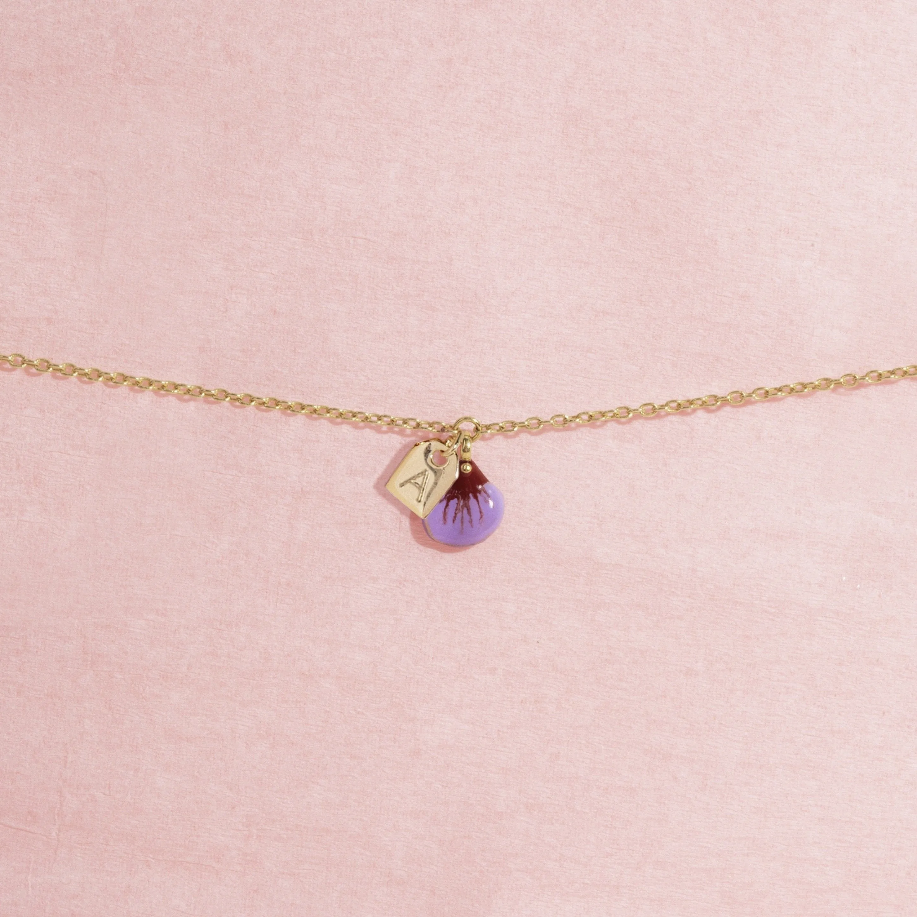 Galore Personalized Bracelet Part Of Me | Gold & Violet Capite