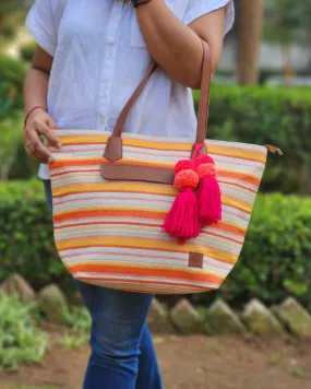 Golden Tangerine Weekender Tote