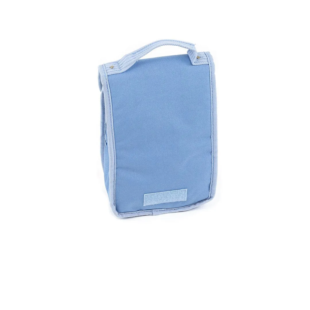 Greenfield Collection Sky Blue Folding Lunch Cool Bag