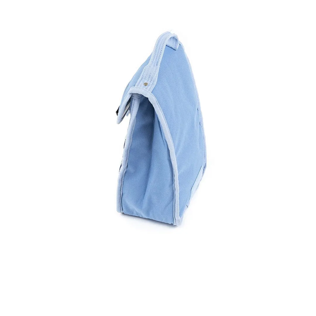 Greenfield Collection Sky Blue Folding Lunch Cool Bag