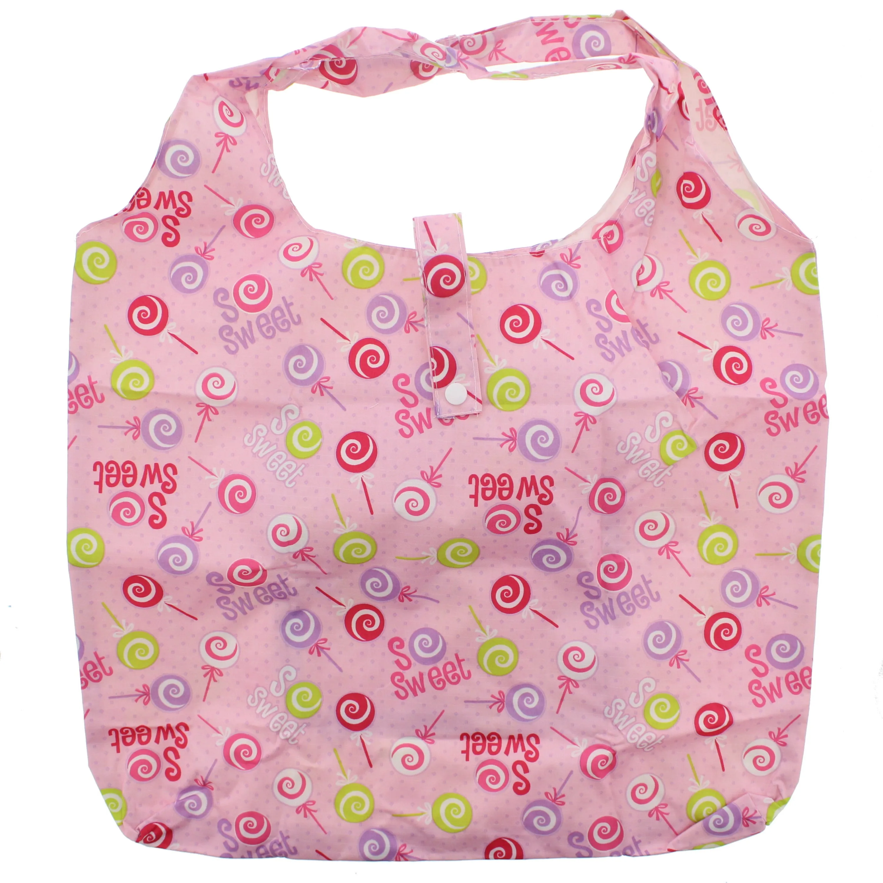 Heavy Duty Sweet Themed Shopping Bag in Zip Wallet