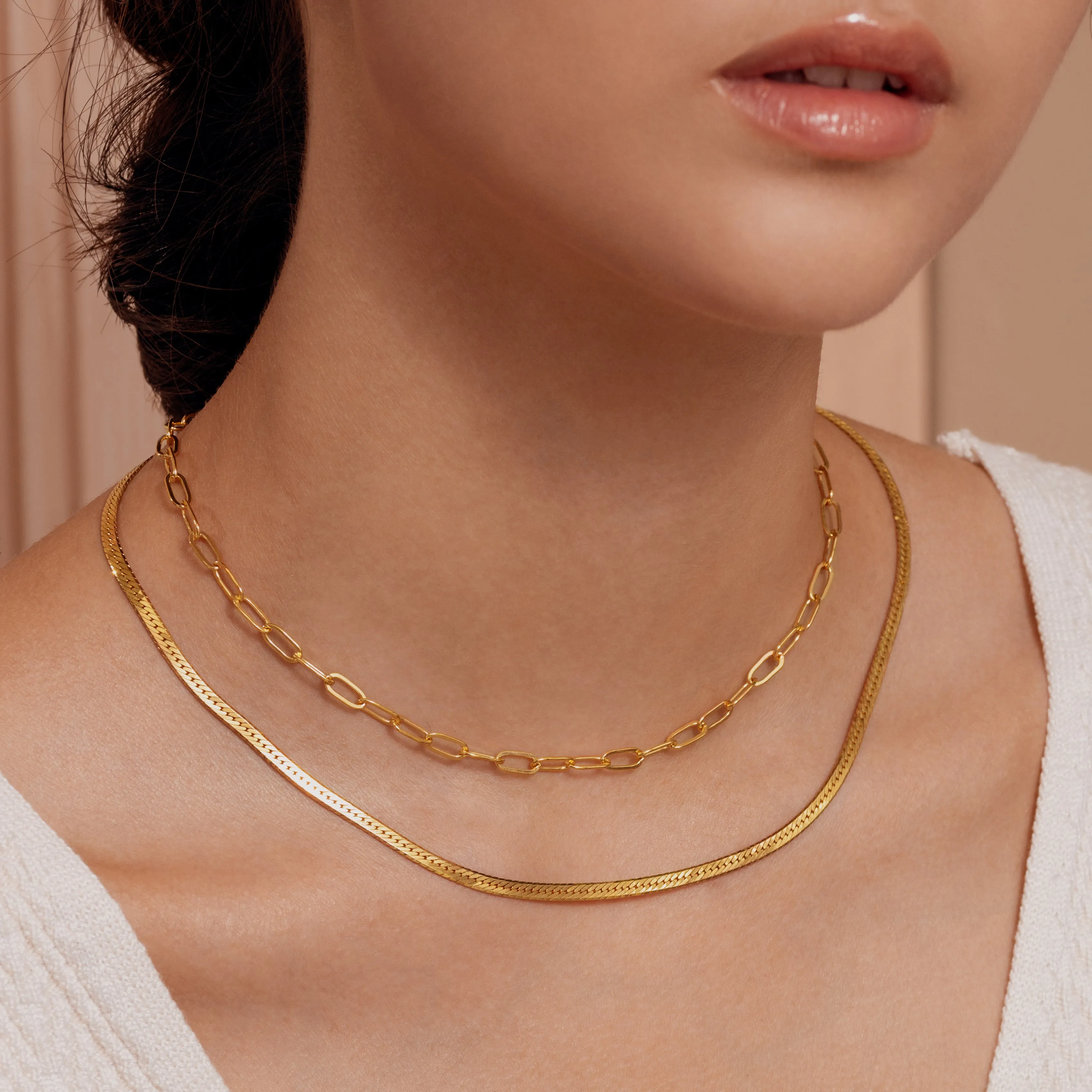 Herringbone Chain Necklace