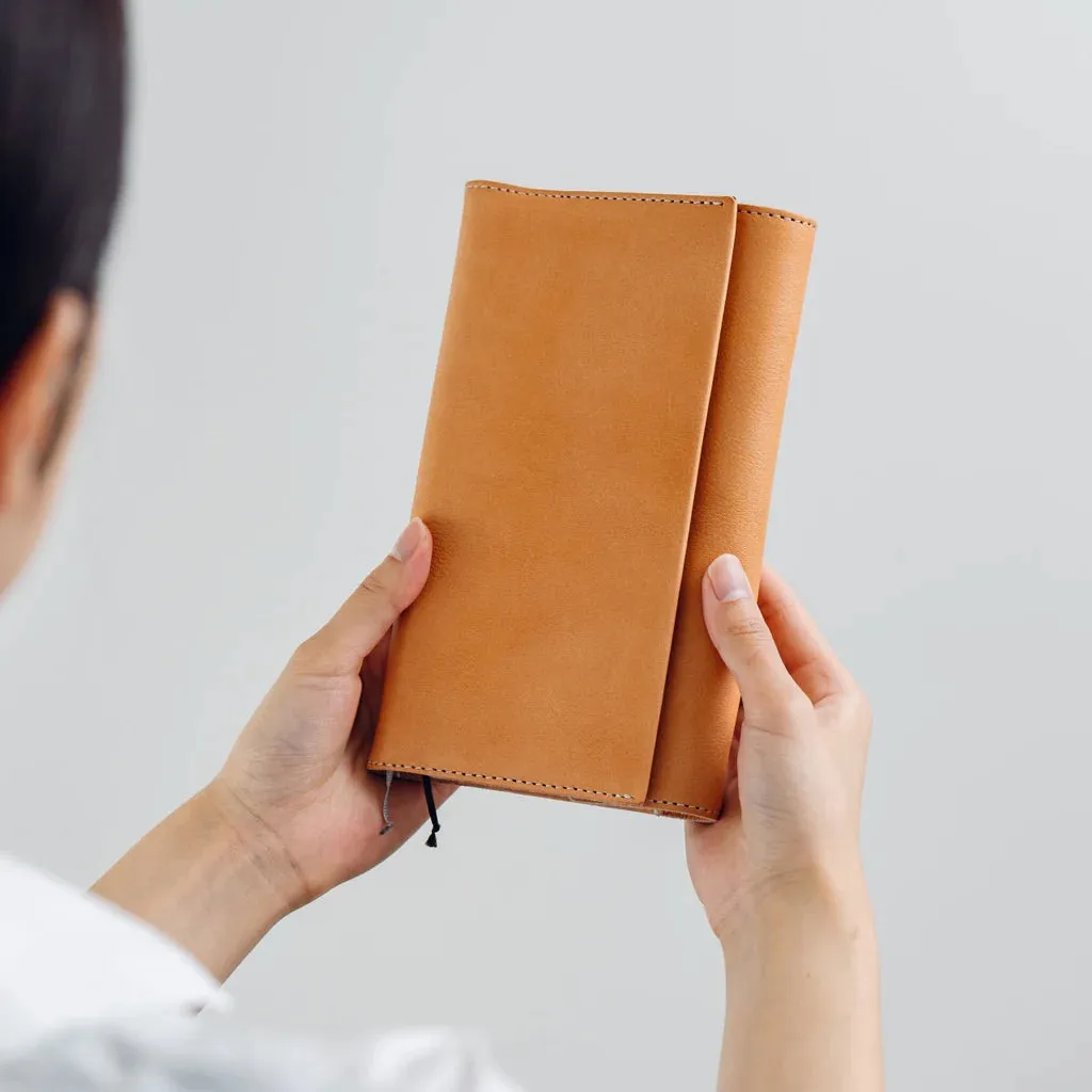 Hobonichi Weeks   MEGA Weeks Leather Notebook cover by &Liebe Made in Japan Tochigi Leather