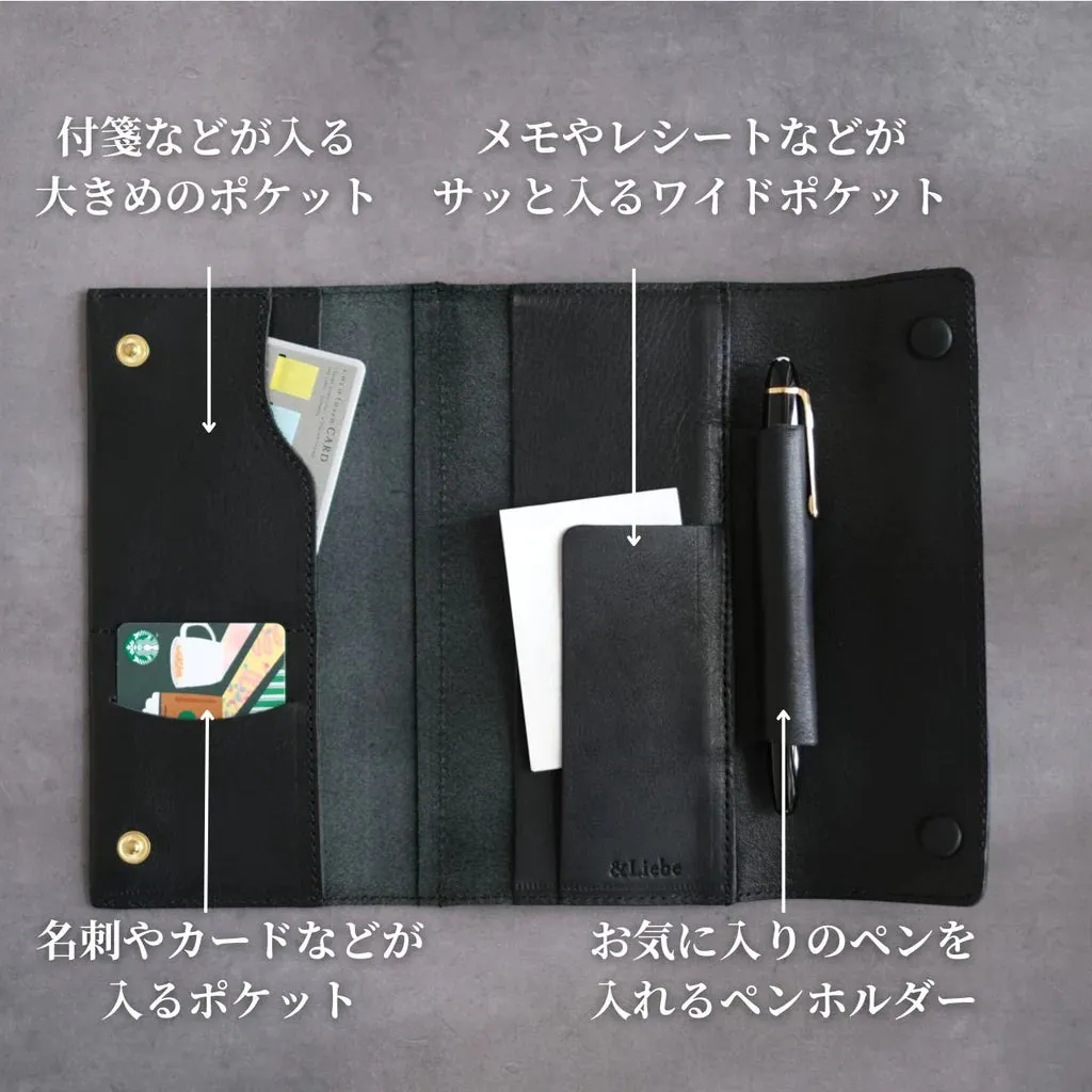 Hobonichi Weeks   MEGA Weeks Leather Notebook cover by &Liebe Made in Japan Tochigi Leather