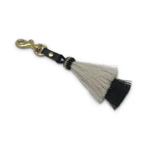 Horse Hair Tassel Key Clip