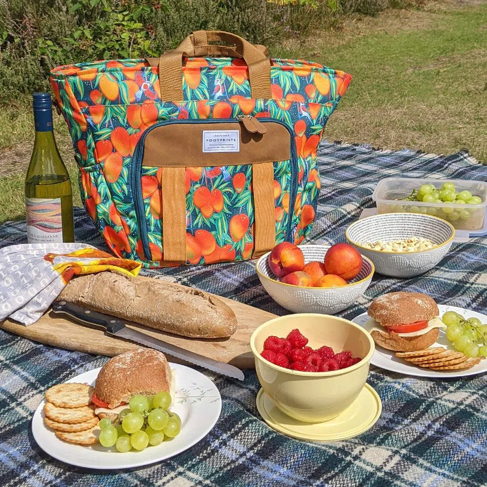 IceMax 'Leave Only Footprints' Recycled ♻️ Picnic Coolbag Tote