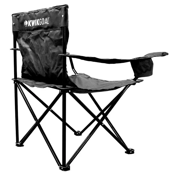 Kwik Foldable Chair w/ Bag (Black)