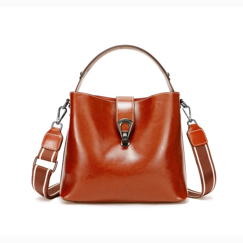 Ladies Genuine Leather Crossbody Bag