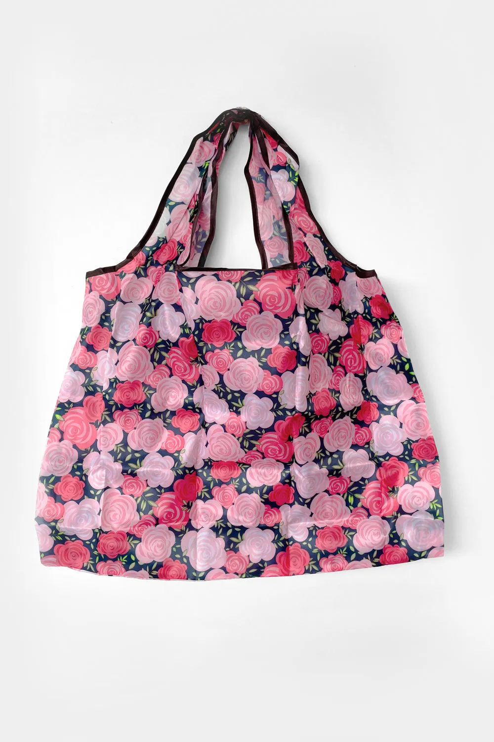 Large Reusable Shopping Bag - Rosey Posy